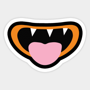 Halloween Spooky Mouth Sticker